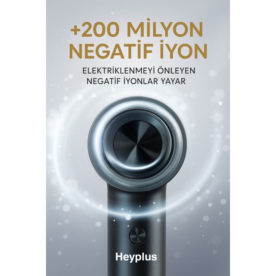 Saç Kurutma Makinesi | Negatif İyon Teknolojisi | 1600W | Geniş Başlık