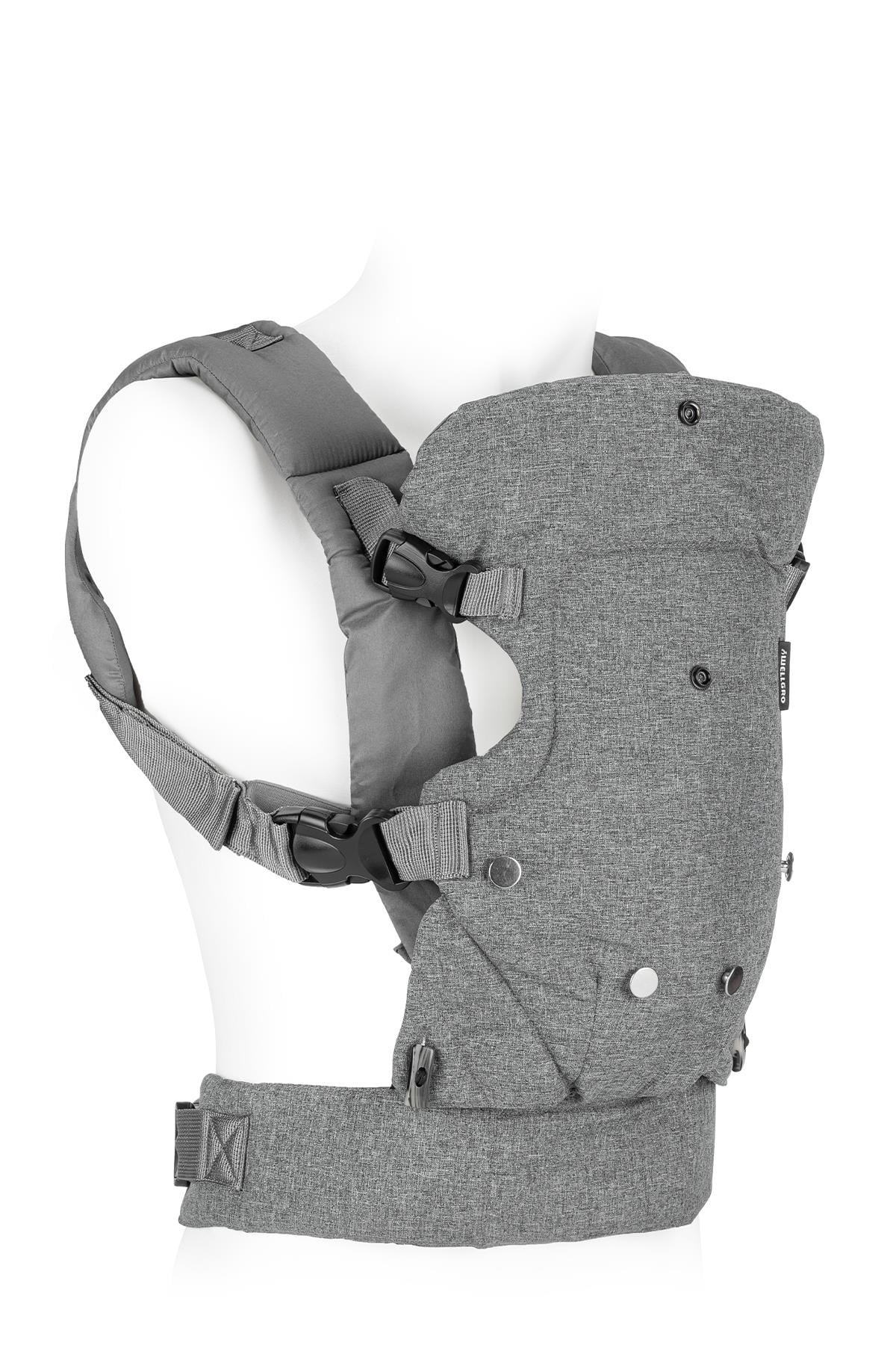 Wellgro Comfy 4 in 1 Bebek Taşıma Kangurusu – Ergonomik, Önde ve Arkada Kullanım