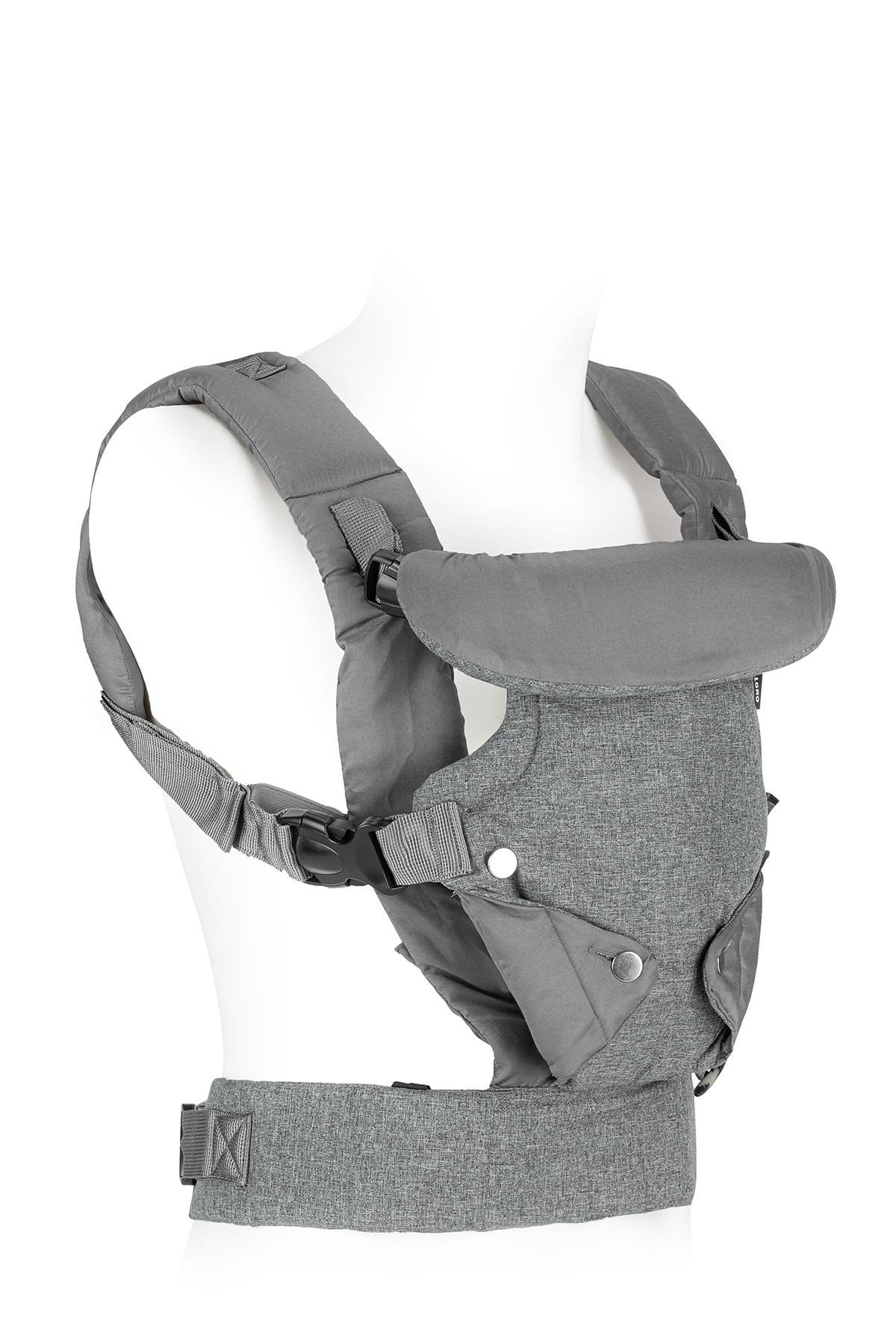 Wellgro Comfy 4 in 1 Bebek Taşıma Kangurusu – Ergonomik, Önde ve Arkada Kullanım