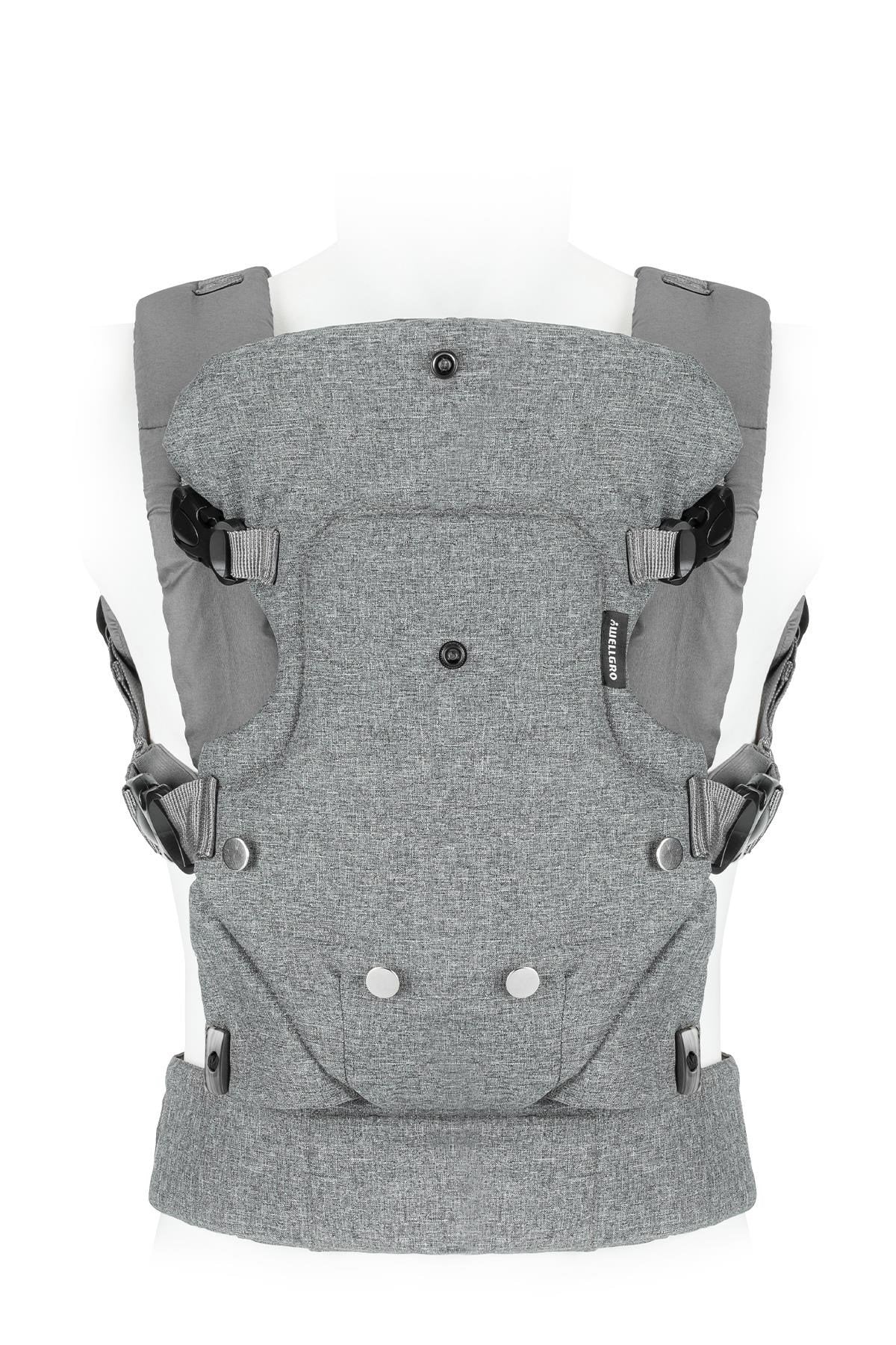 Wellgro Comfy 4 in 1 Bebek Taşıma Kangurusu – Ergonomik, Önde ve Arkada Kullanım