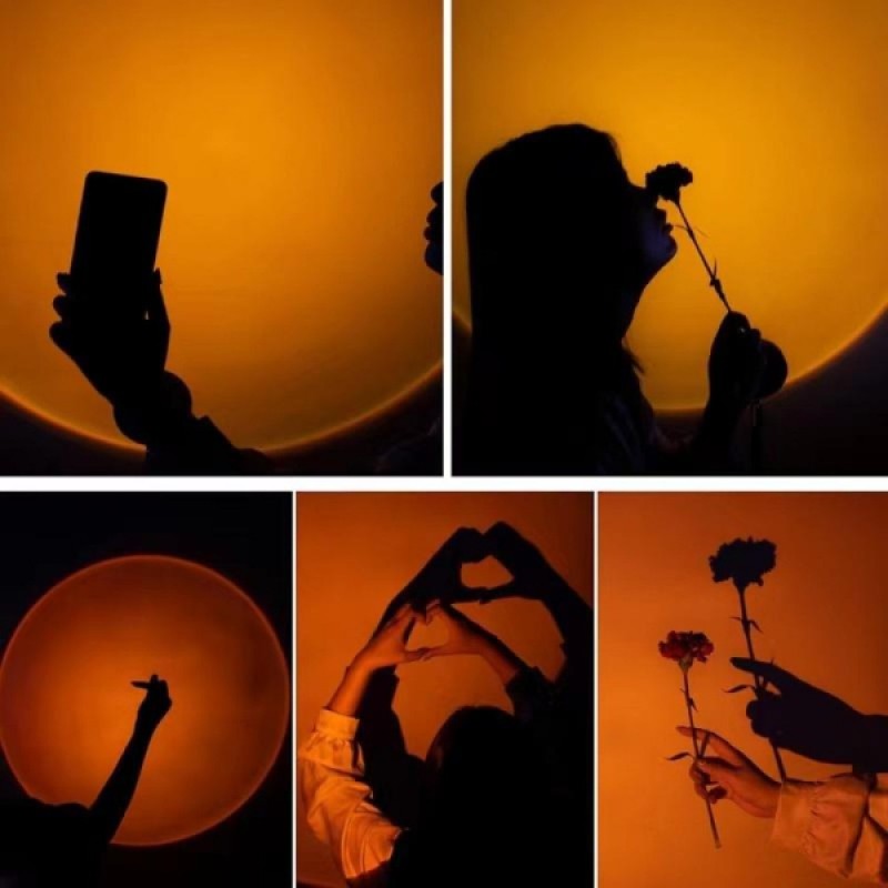 USB Sunset Lamba – Gün Batımı Ambiyans Işığı